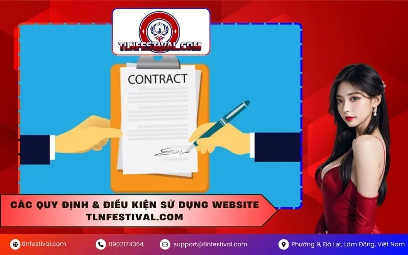 Các Quy Định & Điều Kiện Sử Dụng Website tlnfestival.com