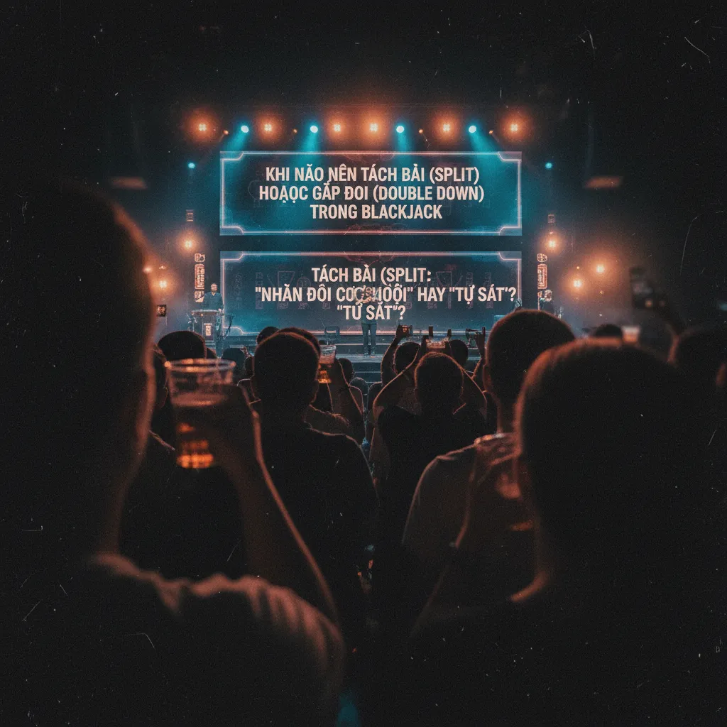 Gấp đôi (Double Down) khi có tổng 11 điểm để nhân đôi lợi nhuận