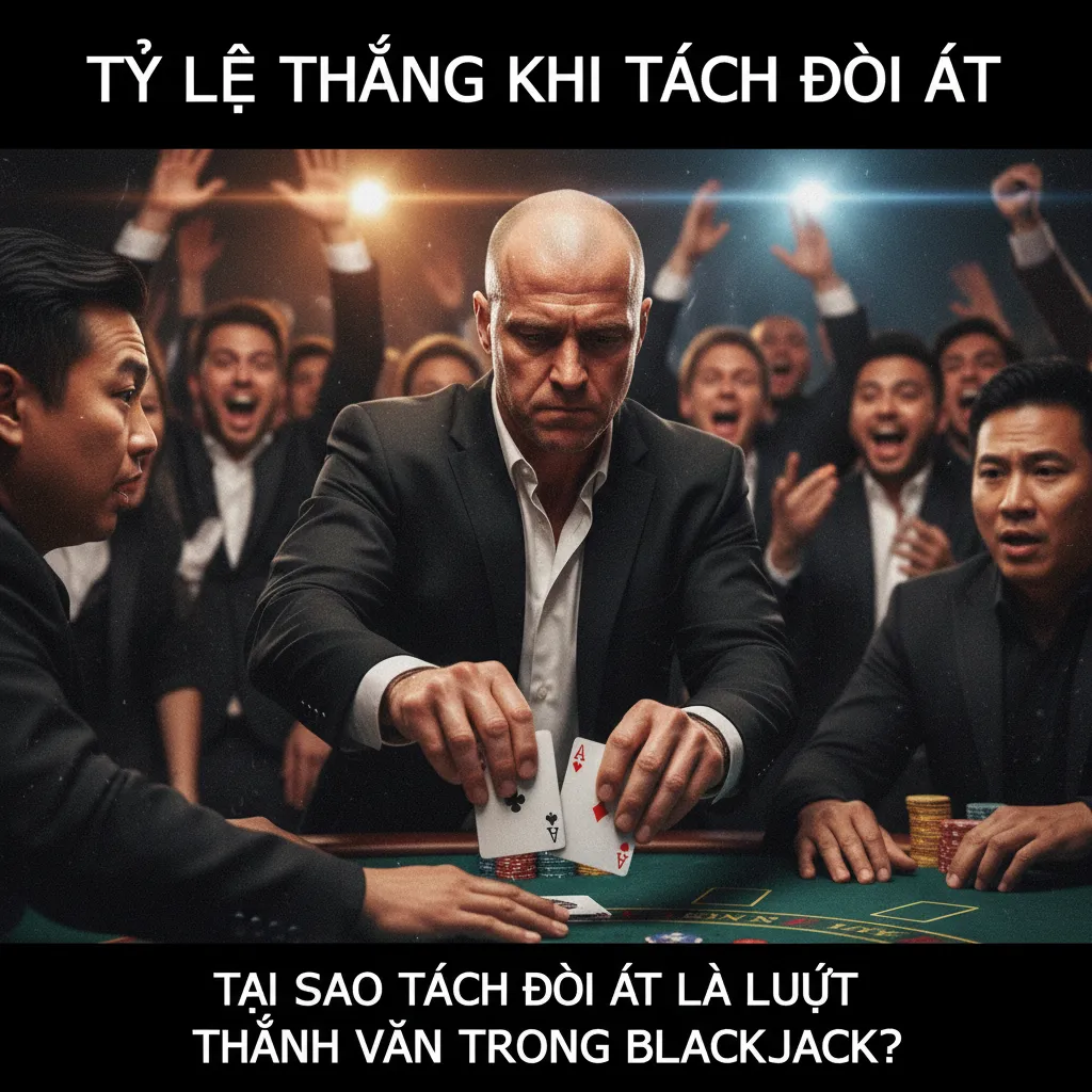 Tại sao Tách đôi Át lại là "luật bất thành văn" trong Blackjack?