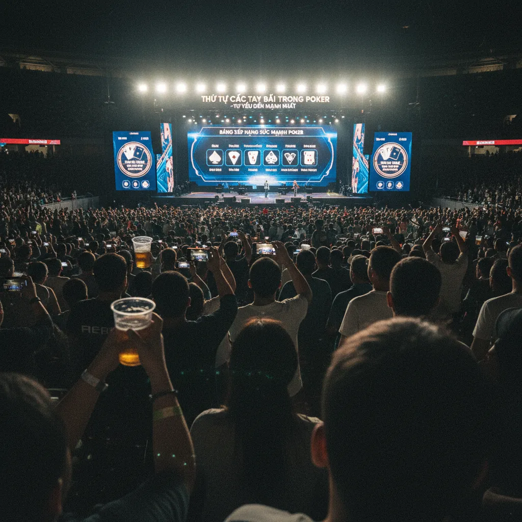 Bảng Xếp Hạng Sức Mạnh Poker - Từ Yếu Đến Mạnh Nhất