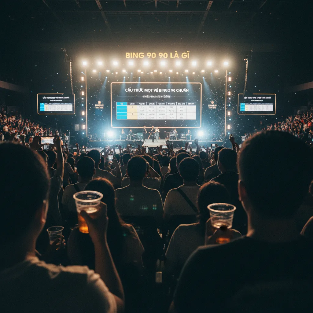 Giao diện chơi Bingo 90 online với tính năng tự động dò số